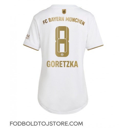 Bayern Munich Leon Goretzka #8 Udebanetrøje Dame 2022-23 Kortærmet